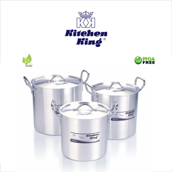 Stock Pot Set (Deep) 6 Pcs Professional Series (9x11")