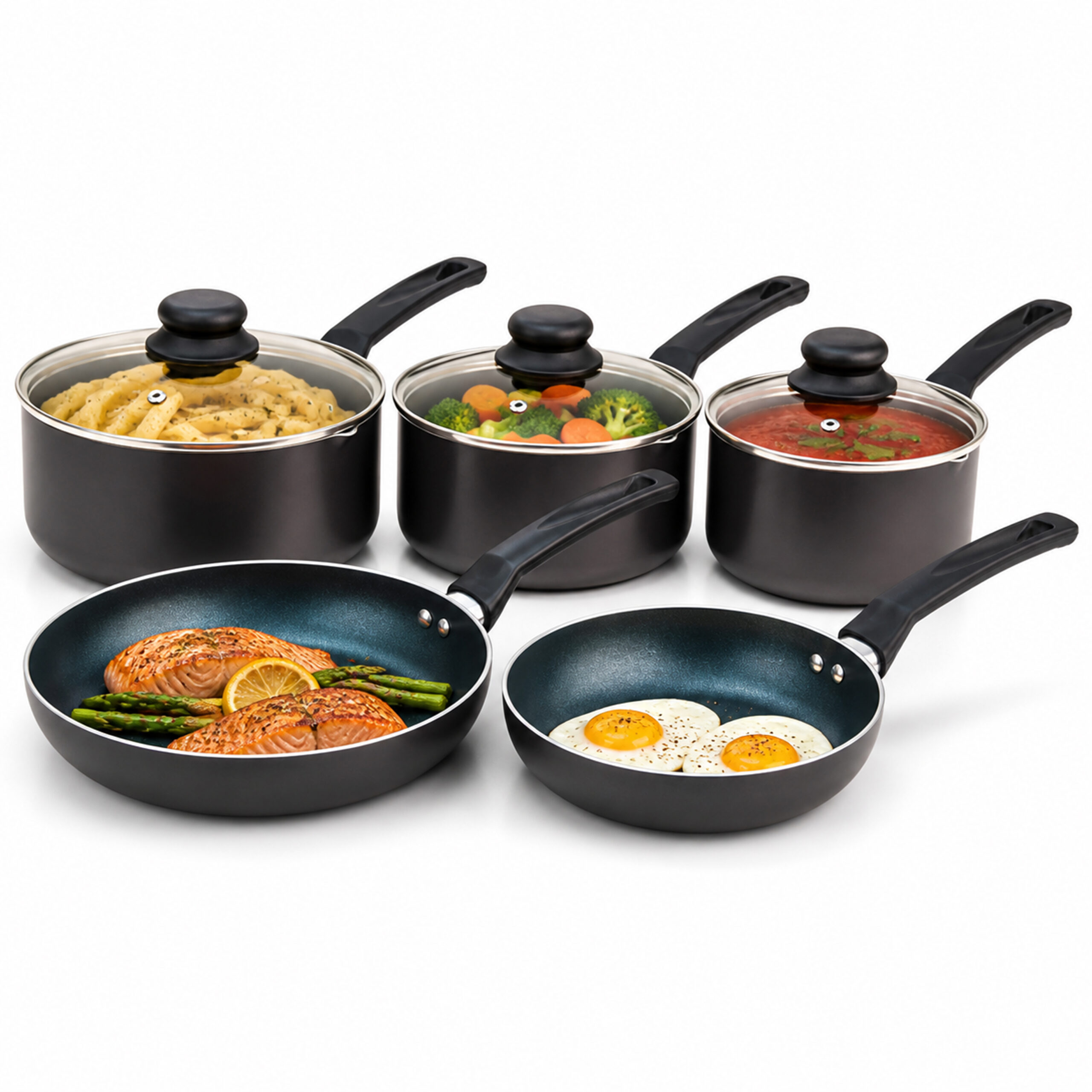 Essential Set Induction Black (8 Pcs)