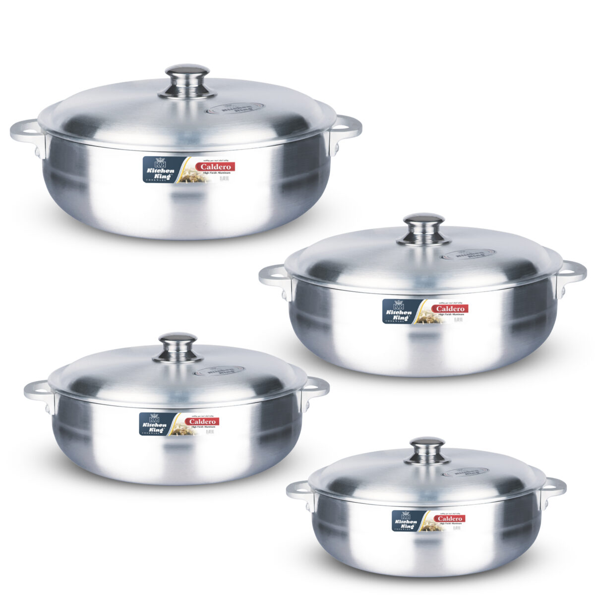 Caldero Pot Set (Silver Lid)