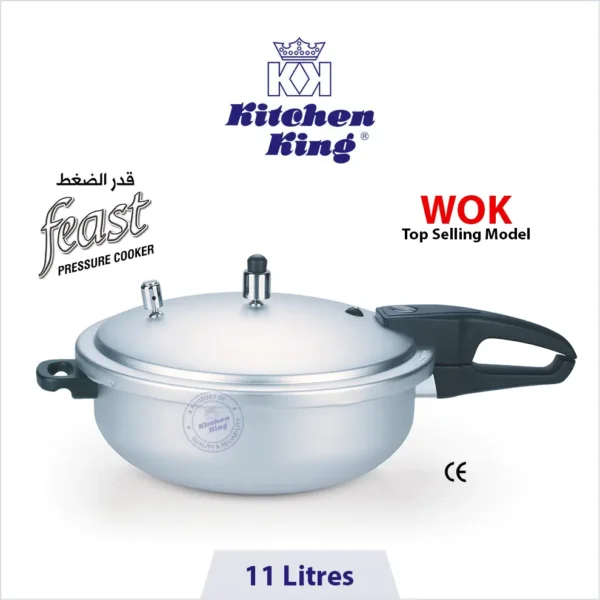 Wok Pressure Cooker Induction (Feast) – 11 L