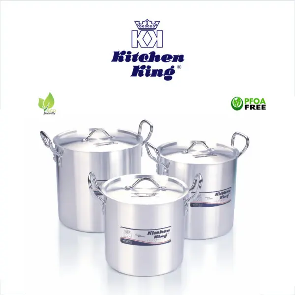 Stock Pot Set (Deep) 6 Pcs Professional Series (9x11")